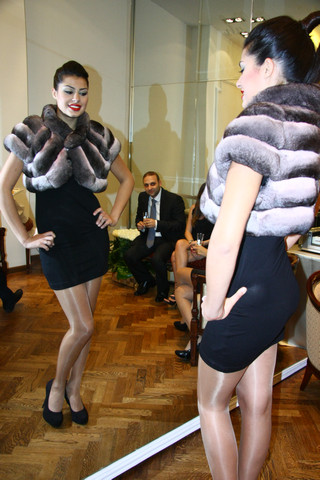 G Nasrallah Fourrures Boutique Opening